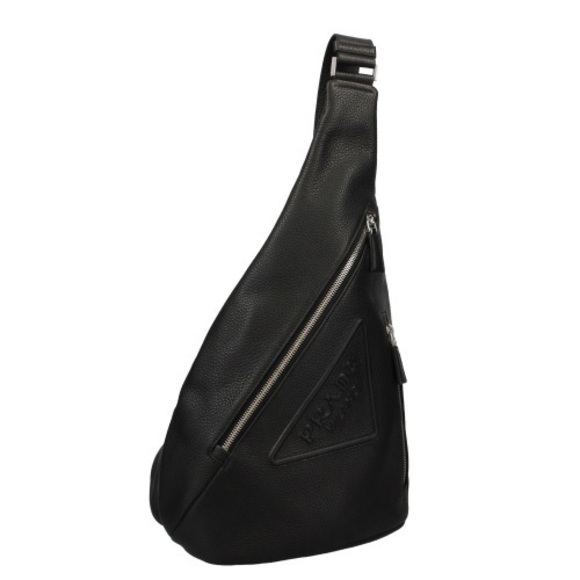 Prada Nero Bag Body Nylon Black - Picture 1 of 8